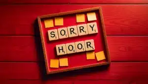 Negatieve Gewoontes Afleren: Sorry Hoor!