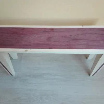 Nordic Purple Mini Bench