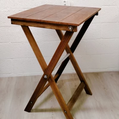 Solid Foldable Bankirai Bar Table