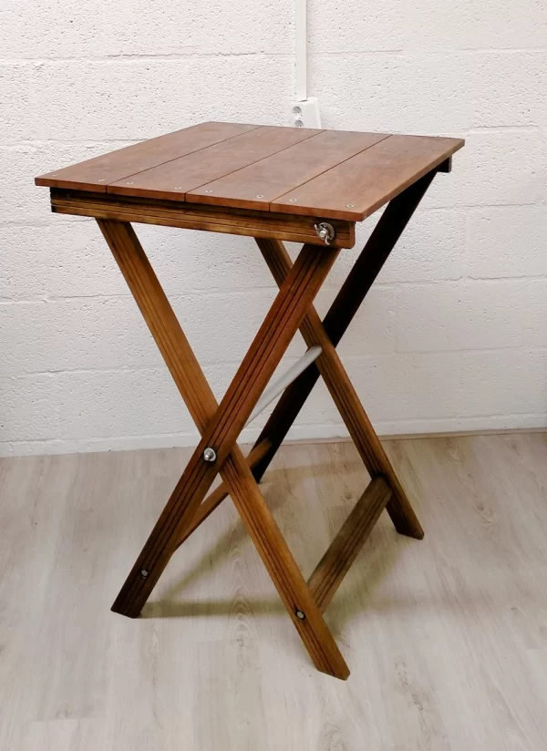 Solid Foldable Bankirai Bar Table