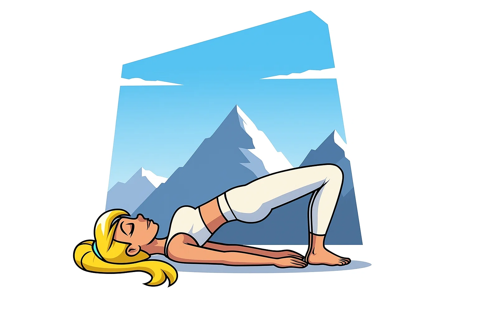 Setu Bandhasana – Bridge Pose