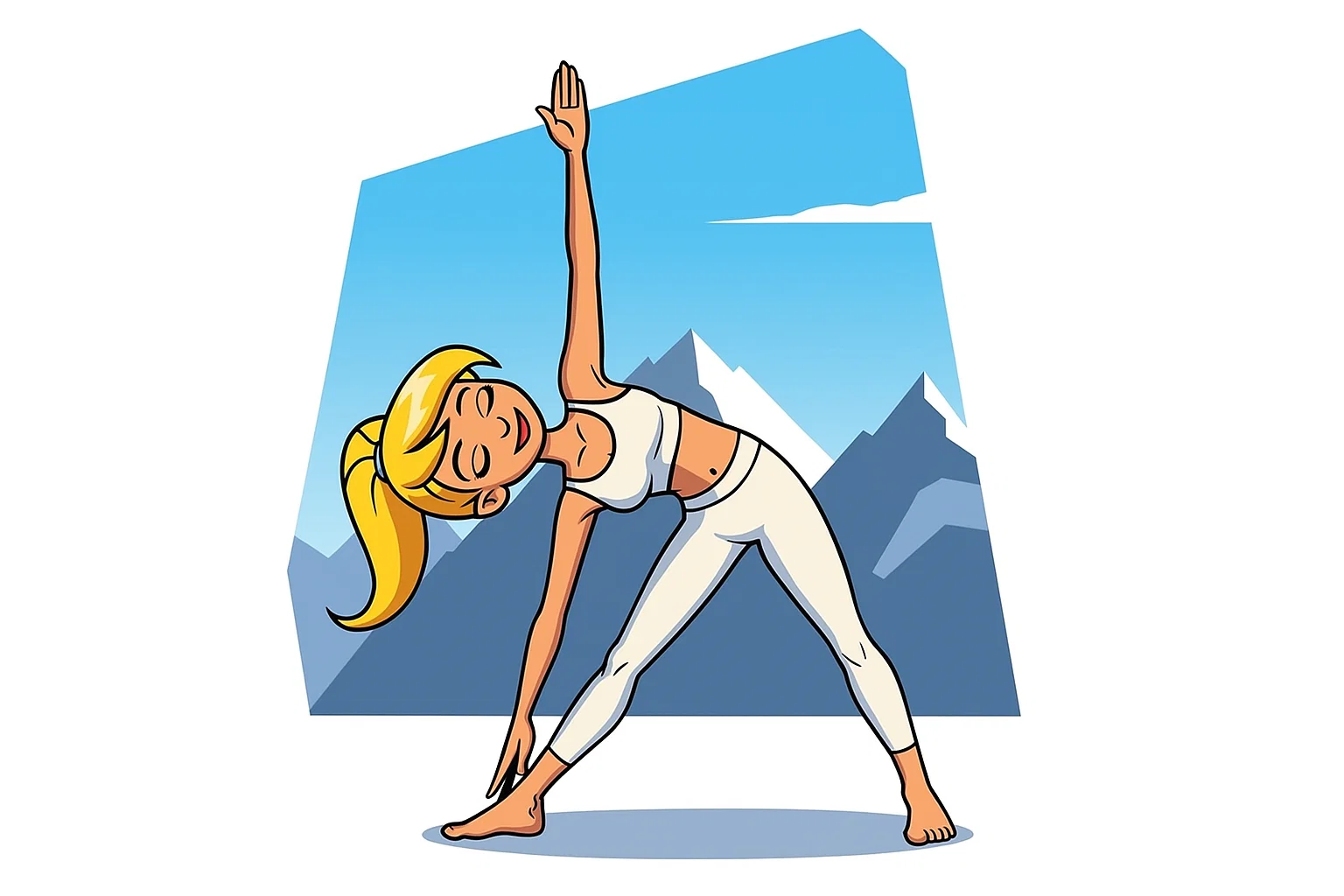 Trikonasana – Triangle Pose
