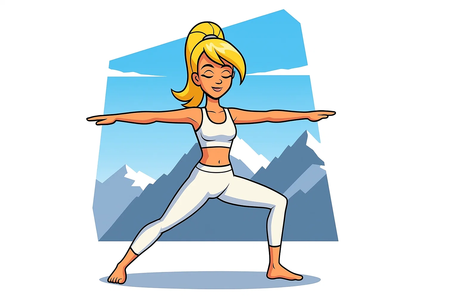 Virabhadrasana II – Warrior II