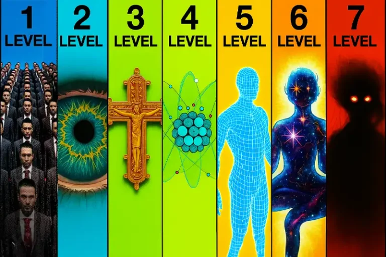 The seven levels of reality explained from Hermetic principles to consciousness and meaning.