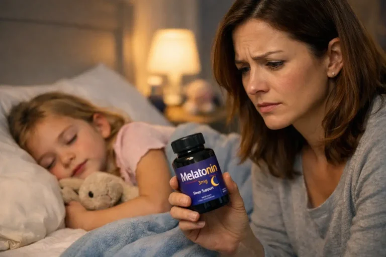 Why doctors are cautious about giving melatonin to children.