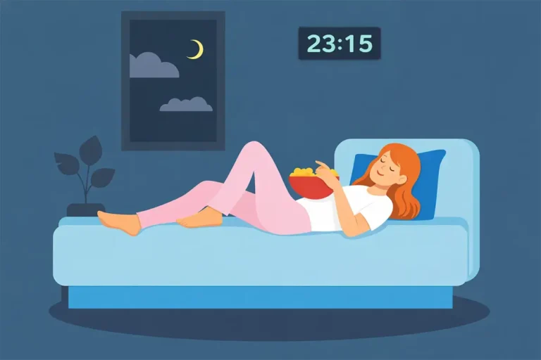 What happens to your body when you eat late at night and how to choose between hunger and sleep.